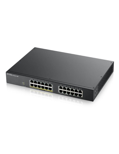 GS1900-24EP Gestionado L2 Gigabit Ethernet (10/100/1000) Energía sobre Ethernet (PoE) Negro
