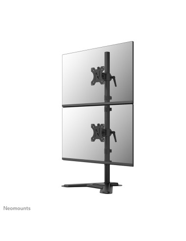 DS45-600BL2V Soporte de monitor doble 10-32"