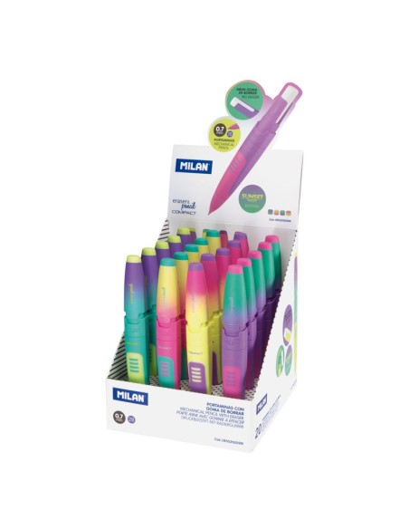 18502920SN lápiz mecánico 0,7 mm 2B 20 pieza(s)