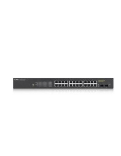 GS1900-24HP Gestionado Gigabit Ethernet (10/100/1000) 1U Negro 2
