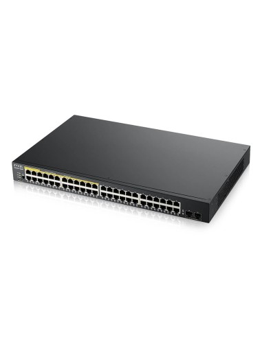 GS1900-48HPv2 Gestionado L2 Gigabit Ethernet (10/100/1000) Energía sobre Ethernet (PoE) Negro