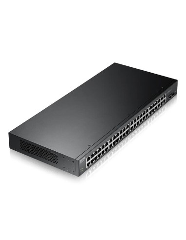 GS1900-48HPv2 Gestionado L2 Gigabit Ethernet (10/100/1000) Energía sobre Ethernet (PoE) Negro