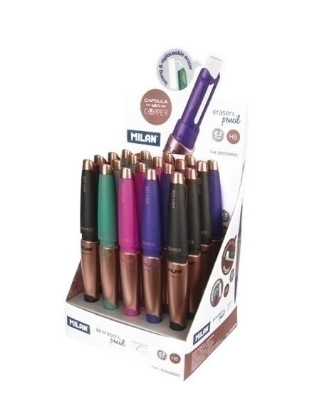 PORTAMINAS MILAN CAPSULE COPPER EXP. 20