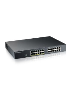 GS1915-24EP Gestionado L2 Gigabit Ethernet (10/100/1000) Energía sobre Ethernet (PoE) 1U Negro