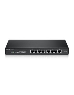 GS1915-8 Gestionado L2 Gigabit Ethernet (10/100/1000) Negro