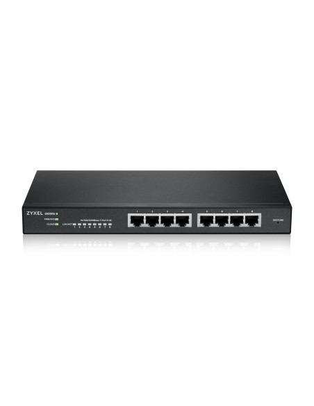 GS1915-8 Gestionado L2 Gigabit Ethernet (10/100/1000) Negro