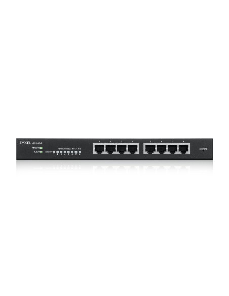 GS1915-8 Gestionado L2 Gigabit Ethernet (10/100/1000) Negro