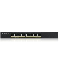 GS1915-8EP Gestionado L2 Gigabit Ethernet (10/100/1000) Energía sobre Ethernet (PoE) Negro