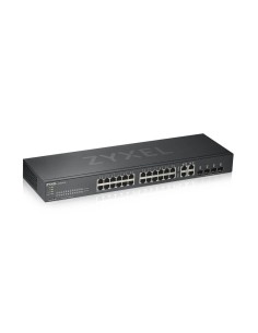 GS1920-24V2 Gestionado Gigabit Ethernet (10/100/1000) Negro