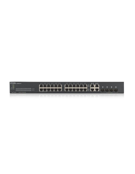 GS1920-24V2 Gestionado Gigabit Ethernet (10/100/1000) Negro