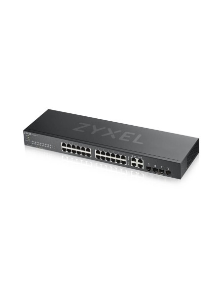 GS1920-24V2 Gestionado Gigabit Ethernet (10/100/1000) Negro