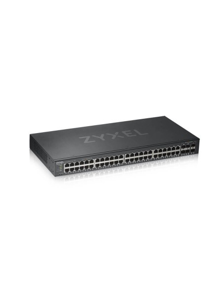 GS1920-48V2 Gestionado Gigabit Ethernet (10/100/1000) Negro