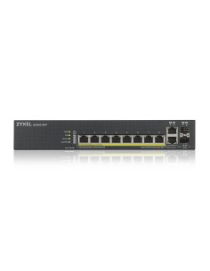 GS1920-8HPV2 Gestionado Gigabit Ethernet (10/100/1000) Energía sobre Ethernet (PoE) Negro 2