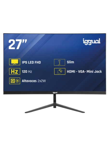 Monitor 27" IPS 1ms FHD 120Hz VGA HDMI +Altavoces