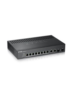 GS2220-10-EU0101F switch Gestionado L2 Gigabit Ethernet (10/100/1000) Negro