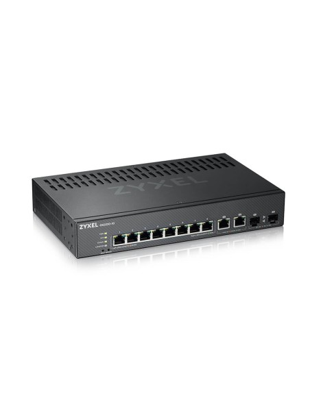 GS2220-10-EU0101F switch Gestionado L2 Gigabit Ethernet (10/100/1000) Negro