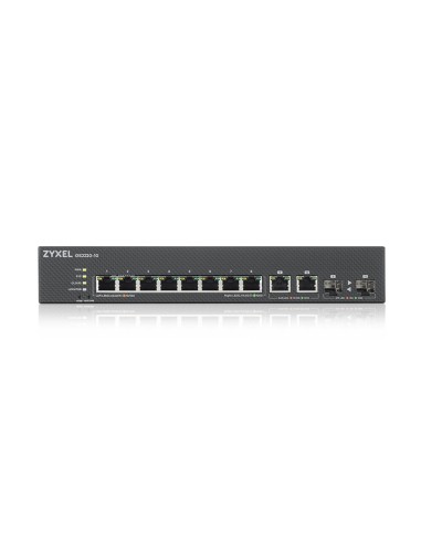 GS2220-10-EU0101F switch Gestionado L2 Gigabit Ethernet (10/100/1000) Negro