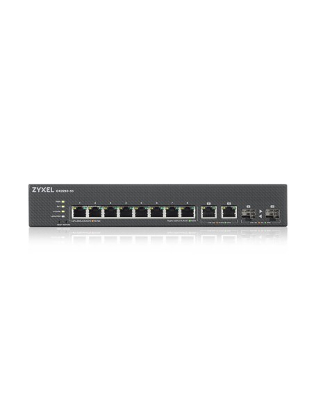 GS2220-10-EU0101F switch Gestionado L2 Gigabit Ethernet (10/100/1000) Negro