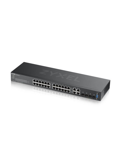 GS2220-28-EU0101F switch Gestionado L2 Gigabit Ethernet (10/100/1000) Negro