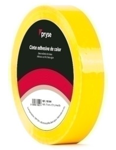 CINTA ADHESIVA PRYSE OPP 19x63 AMA. - Pack de 6 unidades