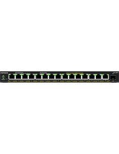 16-Port High-Power PoE+ Gigabit Ethernet Plus Switch (231W) with 1 SFP port (GS316EPP) Gestionado Gigabit Ethernet (10/100/1000