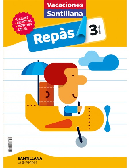 VACACIONES SANTILLANA 3 PRIMARIA REPAS