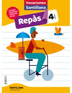 VACACIONES SANTILLANA 4 PRIMARIA REPAS