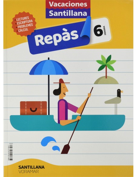 VACACIONES SANTILLANA 6 PRIMARIA REPAS
