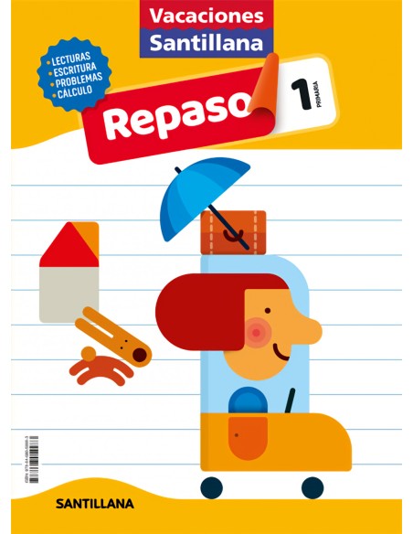 VACACIONES SANTILLANA 1 PRIMARIA ACTIVIDADES DE REPASO PARA EL VERANO