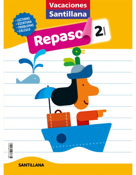 VACACIONES SANTILLANA 2 PRIMARIA ACTIVIDADES DE REPASO PARA EL VERANO