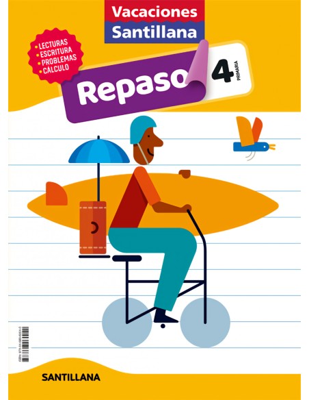 VACACIONES SANTILLANA 4 PRIMARIA ACTIVIDADES DE REPASO PARA EL VERANO