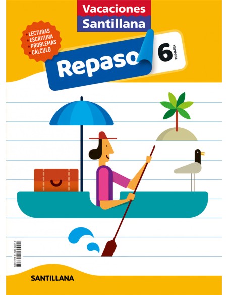 VACACIONES SANTILLANA 6 PRIMARIA ACTIVIDADES DE REPASO PARA EL VERANO