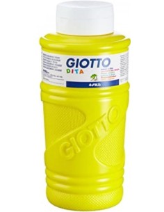 BOTE PINTURA DEDOS GIOTTO 750ML AMARILLO
