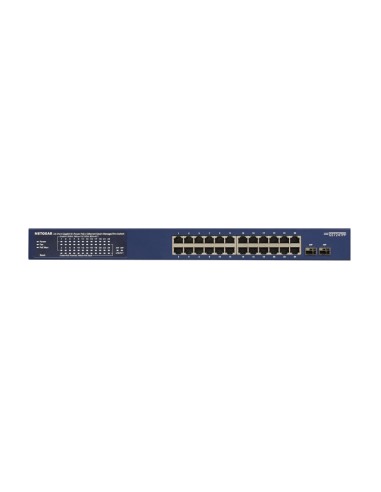 GS724TP-300EUS switch Gestionado L2/L3/L4 Gigabit Ethernet (10/100/1000) Energía sobre Ethernet (PoE) Azul