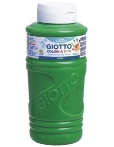 BOTE PINTURA DEDOS GIOTTO 750ML VERDE