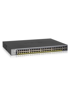 GS752TP-300EUS switch Gestionado L2/L3/L4 Gigabit Ethernet (10/100/1000) Energía sobre Ethernet (PoE) 1U Negro