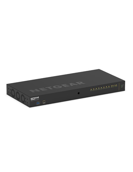 M4250-10G2XF-PoE+ Gestionado L2/L3 Gigabit Ethernet (10/100/1000) Energía sobre Ethernet (PoE) 1U Negro