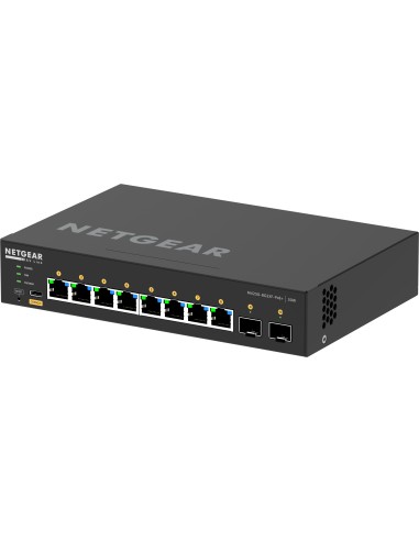 GSM4210PX-100EUS switch Gestionado L2/L3 Gigabit Ethernet (10/100/1000) Energía sobre Ethernet (PoE) Negro