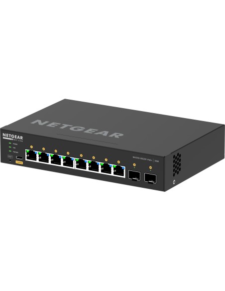 GSM4210PX-100EUS switch Gestionado L2/L3 Gigabit Ethernet (10/100/1000) Energía sobre Ethernet (PoE) Negro