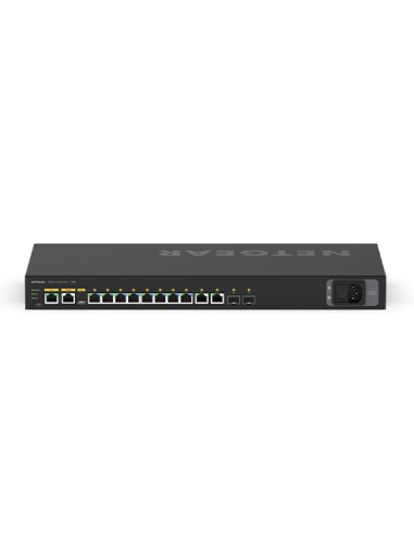 M4250-10G2XF-PoE+ Gestionado L2/L3 Gigabit Ethernet (10/100/1000) Energía sobre Ethernet (PoE) 1U Negro
