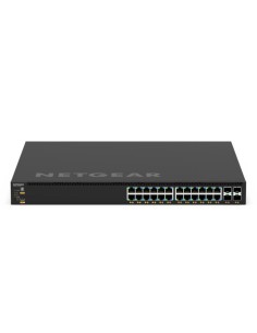 GSM4328-100AJS Gestionado L3 Gigabit Ethernet (10/100/1000) Energía sobre Ethernet (PoE) 1U Negro 2