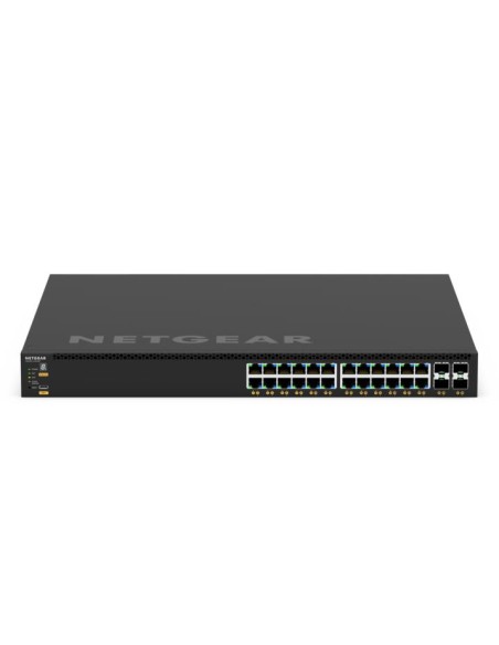 GSM4328-100AJS Gestionado L3 Gigabit Ethernet (10/100/1000) Energía sobre Ethernet (PoE) 1U Negro
