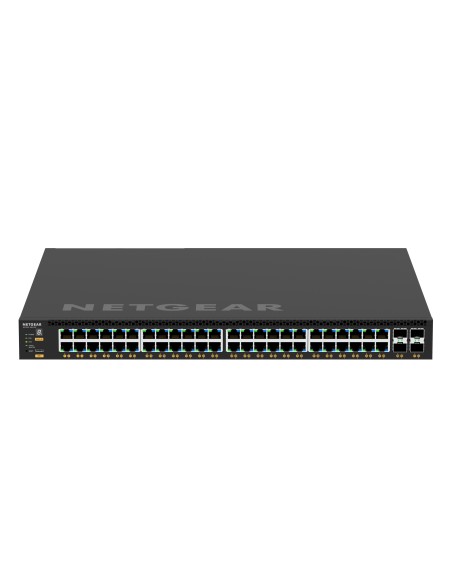 M4350-48G4XF Gestionado L3 Gigabit Ethernet (10/100/1000) Energía sobre Ethernet (PoE) 1U Negro