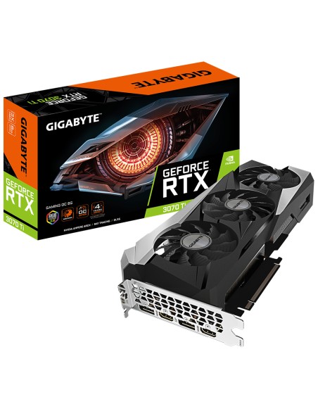 GAMING GV-N307TGAMING OC-8GD tarjeta gráfica NVIDIA GeForce RTX 3070 Ti 8 GB GDDR6X