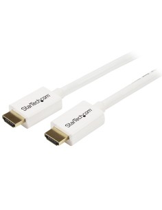 Cable de 5m HDMI con Ethernet CL3 - Cable HDMI Ultra HD para Instalaciones en Muro - Cable HDMI de Alta Velocidad UHD 4K 30Hz 10