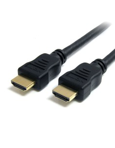 Cable de 1m HDMI - Cable HDMI de Alta Velocidad con Ethernet 4K - HDMI UHD 4K 30Hz - Ancho de Banda de 10,2Gbps - Cable de Vídeo