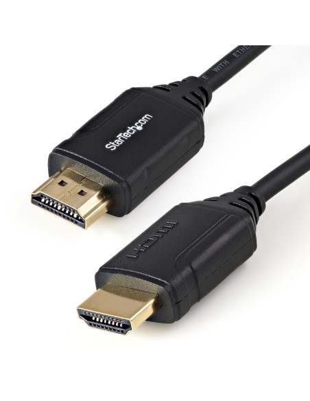 Cable de 50cm HDMI 2.0 Certificado Premium con Ethernet - HDMI de Alta Velocidad Ultra HD de 4K a 60Hz HDR10 - para Monitores o 