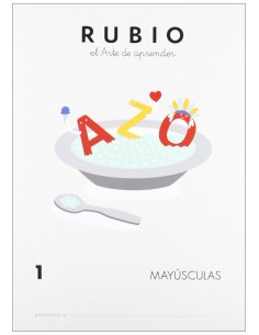 Rubio el arte de aprender mayusculas