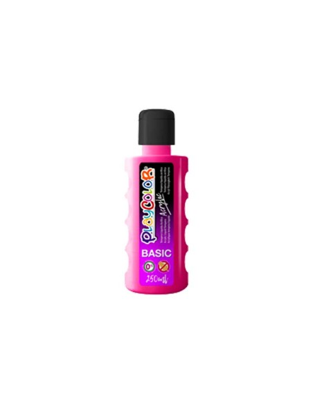 BOTE PINTURA PLAYCOLOR ACRYLIC 250ML MAGENTA