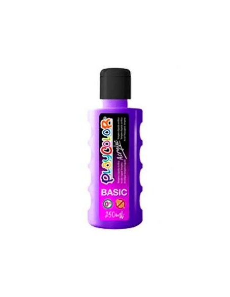 BOTE PINTURA PLAYCOLOR ACRYLIC 250ML VIOLETA